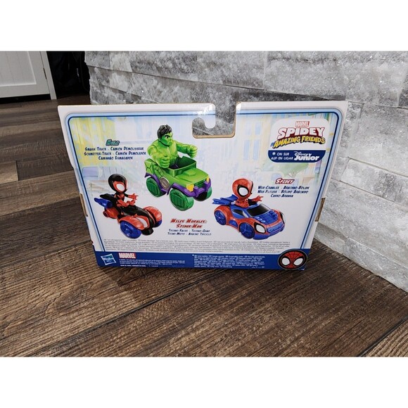 Marvel Spidey and His Amazing Friends Miles Morales Techno-Racer - Picture 2 of 3